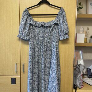 Cottage Core Midi Dress